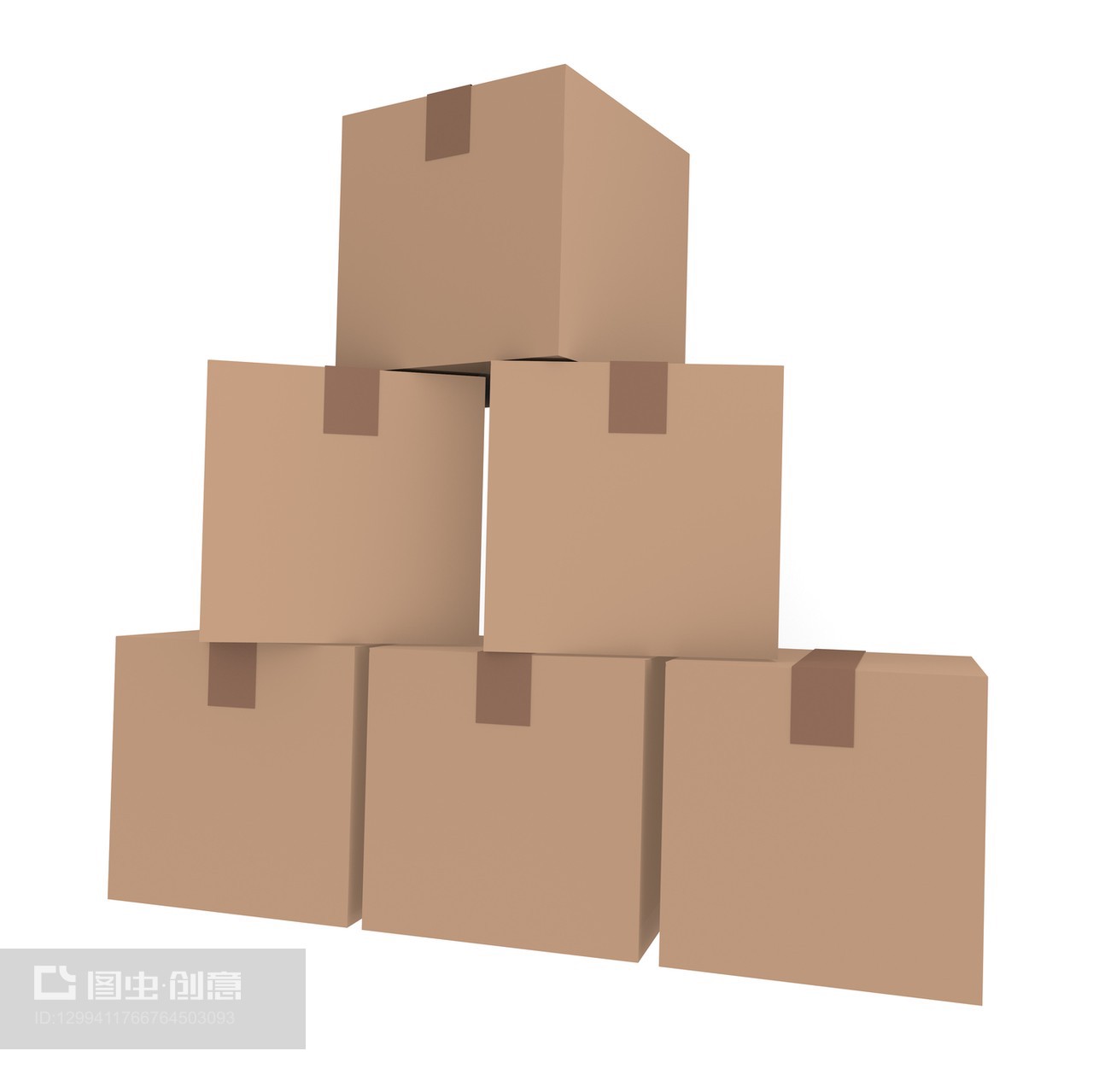 紙箱的現(xiàn)代化呈現(xiàn) 白色背景與3D木制包裝箱的藝術(shù)